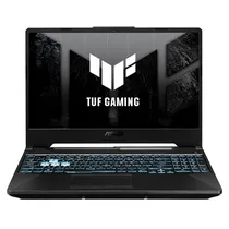 Notebook Asus Tuf Gaming A15, AMD Ryzen 5 7535HS 3.30GZ (4.55GHZ), 8GB Ram, 512G SSD, Tela 15.6" Full HD 144HZ, Geforce RTX2050 4GB, Windows 11 Home, Inglês, FA506NF-HN005W, Graphite Preto