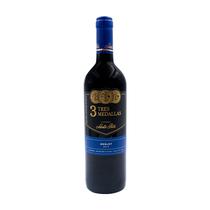 Vino Santa Rita Tres Medallas Merlot 750ML