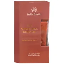 Óleo Corporal Stella Dustin Red Shimmering Glow Oil Radiant Rouge 100 ML