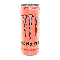 Energetico Monster Sem Acucar Ultra Peachy Keen Lata 500ML