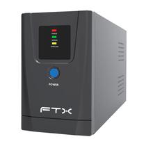 Nobreak UPS FTX 2000VA-BR / 1200W / 110V-60HZ / Tomada Brasil - Preto