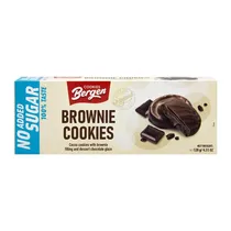 Biscoito Cookies Bergen Brownie Sem Açúcar 128G