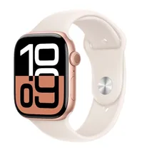 Relogio Apple Watch S10 42MM MWWJ3 Rose Gold
