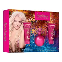 Kit Perfume + Gel de Banho + Creme Suflê Corporal Britney Spears Fantasy - Feminino - 100ML + 100ML + 100ML