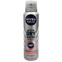 Desodorante Aerosol Nivea Men Active DRY Silver 150 ML