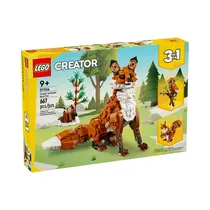 Juguete de ConstruccióN Lego Creator Forest Animals Red Fox 3 En 1 31154 667 Piezas
