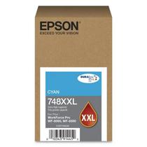 Tinta Epson 748XXL 220-A Cian 69ML C13T75022A T748XXL220-A WF-6090 / WF-6590