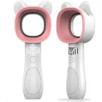 N12 Mini Ventilador Portatil Con Orejas - Blanco