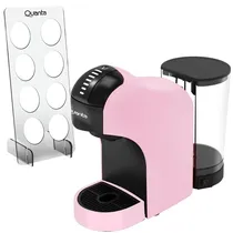 Cafeteira Quanta Pure Flavour 3 Em 1 QTCMC50 127V ~ 60HZ - Rosa/Preto