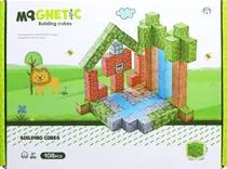 Cubos Magnéticos de Construção Magnetic Chuang Huang - CH1323 (108 Pçs)