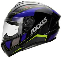 Capacete para Moto Axxis Draken Wind B7 - Tamanho M (57-58) - Preto/ Azul