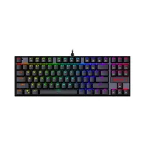 Teclado Gamer Redragon Kumara K552RGB-1 Chroma RGB Switch Red USB Negro Inglés