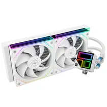 Water Cooler para Processador Thermalright Frozen Infinity 240 White Argb 240MM - Branco