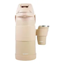 Garrafa Térmica Terrano Tereré - 1.9L - com Cuia Inox - Areia