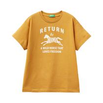 Camiseta Infantil Benetton 3I1XC10HH 3P8