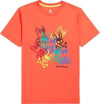 Outlet Camiseta Psycho Bunny - B6U893 - Masculina - Laranja