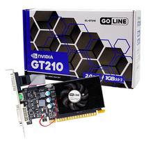 Placa de Vídeo Goline GL GT210 Nvidia Geforce GT210 1GB GDDR3 - GL-210-1GB-D3 (1 Ano de Garantia)