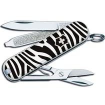 Cortapluma Victorinox Classic SD Zebra Red Leather P