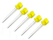 Ard LED Amarelo 5MM 5UNIDADES Arduino