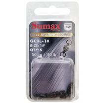 Sumax Pesca Accesorios Girador GCRL-2# C/5PCS Acero Inoxidable - Hecho de Acero Inoxidable 2X Mas Resistente Que s/C