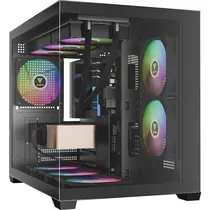 Gabinete Gamdias Aura GC10M Argb Micro Tower - Preto (1 Ano de Garantia No Brasil)