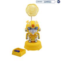 Mini Ventilador Transformers 2303 2 Em 1 com Apontador Lapis - Recarregavel USB