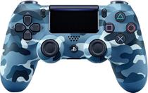 Controle Sem Fio Play Game Dualshock para PS4 - Azul Camuflado