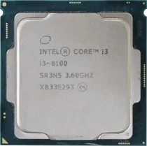 Processador Intel Core i3-8100 LGA1151 3.60GHZ 6MB Cache OEM