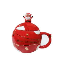 Caneca Natalina Vermelho 8X7.7CM 400ML