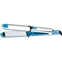 Babyliss Alisador de Cabello 3300 BNT3300TUX Nano Titanium Placas de (38MM) - Cable Giratorio 360O - 5 Ajuste Blue