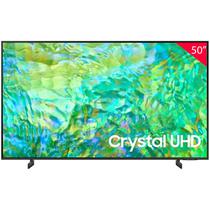 Samsung TV Smart 50" LED UN50CU8000GXZS Plastico 100V/240V Black