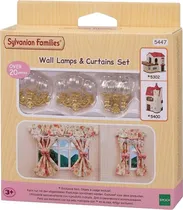 Sylvanian Families Wall Lamps & Curtains Set - 5447