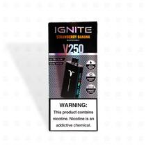 Ignite Vaper Desechable V120 Black 12000 Puffs Strawberry Banana