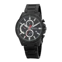 Relogio Analogico Masculino Sergio Tacchini Archivio ST.1.10028-2 com Pulseira de Aco Inoxidavel - Preto