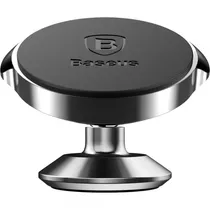 Suporte p/ Celular p/Auto Magnetico SUER-B01 Black/Silver Adhesivo