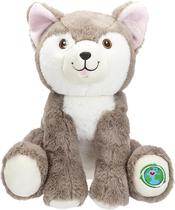 Pelucia Husky Siberiano Your Planet Eco Toys - 443157 (28CM)