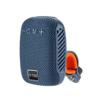 Speaker G-Tide SV01 - 5W - Bluetooth - com Suporte para Bicicleta/Motocicleta - A Prova D'Água - Azul