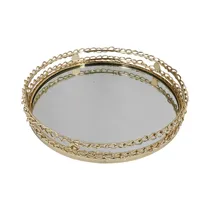 Bandeja Decorativa Concepts 541-432353 26 X 5 CM Dorado