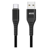 Cabo Hye HYE25C USB-A para USB-C 1.2 Metros - Preto