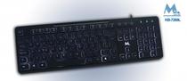 Teclado Mtek KB-7269L USB Portugues Preto