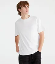 Remera Aeropostale Basica Aero Guys Blanco