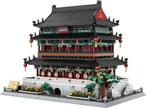Blocos de Construção Xi An Drum Tower Wange - 7214 (1872 Peças)