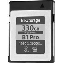 Cartão de Memória CF Express Tipo B Nextorage 330GB NX-B1PRO 1950-1900 MB/s (NX-B1PRO330G/Ine SYM)