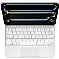 Teclado Apple Magic iPad Pro 11 M4 MWR03LL/A Blanco Ingles