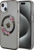 Capa Guess para iPhone 13 GUHMP13MHFWFCK - Flowers Ring