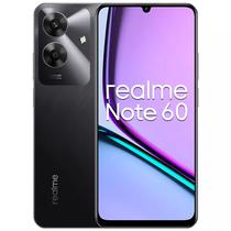 Celular Realme Note 60 RMX3933 4GB de Ram / 256GB / Tela 6.74" / Dual Sim Lte - Marble Preto (Anatel)