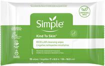 Toalhinhas Umedecidas de Limpeza Micelar Simple (25 Unidades)