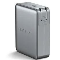 Cargador Satechi ST-W145GTM USB-C/4PORT/145W Gan Travel Charge - Gray