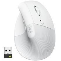 Mouse Sem Fio Logitech Lift Vertical (910-006469) Ate 4.000 Dpi - Branco