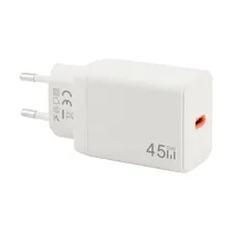 Fonte Carregador Vezr VF01 - 45W - USB-C - Bivolt - Branco